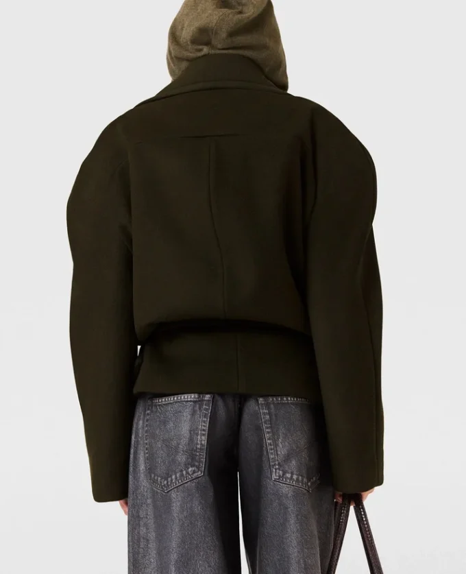Cropped Belted Trench Jacket Cropped Belted Trench Jacket