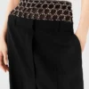Crystal Cage Low-Rise Pants Crystal Cage Low-Rise Pants