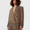 Crystal Cage Oversized Blazer Crystal Cage Oversized Blazer