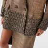 Crystal Cage Oversized Blazer Crystal Cage Oversized Blazer