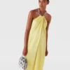Crystal Chain Halterneck Dress Crystal Chain Halterneck Dress