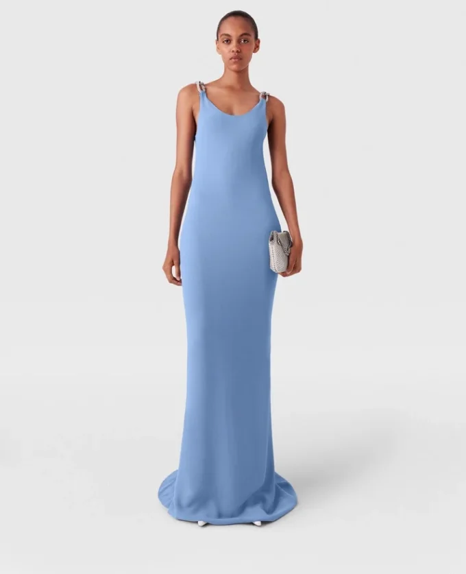 Crystal Chain Straps Dress Crystal Chain Straps Dress
