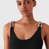 Crystal Chain Straps Dress Crystal Chain Straps Dress