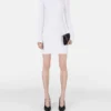 Crystal Collar Cocktail Mini Dress Crystal Collar Cocktail Mini Dress