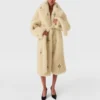 Crystal-Embellished Plush Teddy Coat Crystal-Embellished Plush Teddy Coat