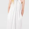 Crystal Halterneck Satin Maxi Dress Crystal Halterneck Satin Maxi Dress