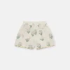 Daisies Elasticated Scalloped-Trim Shorts Daisies Elasticated Scalloped-Trim Shorts