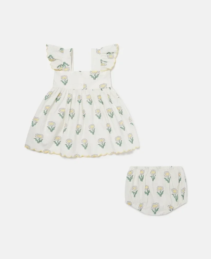 Daisies Sleeveless Dress and Bloomers Set Daisies Sleeveless Dress and Bloomers Set