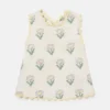 Daisies Sleeveless Scalloped-Trim Top Daisies Sleeveless Scalloped-Trim Top
