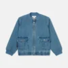 Denim Bomber Jacket Denim Bomber Jacket