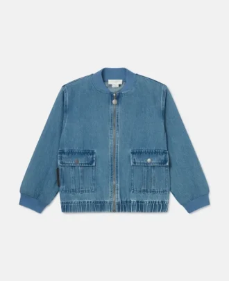 Denim Bomber Jacket