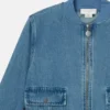 Denim Bomber Jacket Denim Bomber Jacket