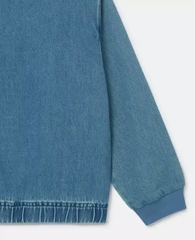 Denim Bomber Jacket Denim Bomber Jacket