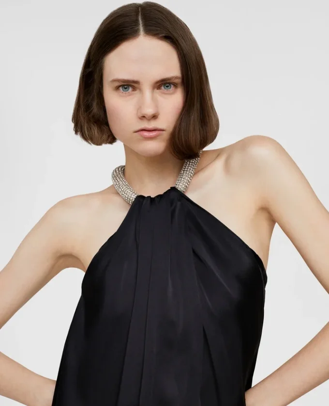 Diamond Choker Mini Dress Diamond Choker Mini Dress