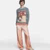 Don’t Waste Another Day’ Slogan Cotton Knit Jumper Don’t Waste Another Day’ Slogan Cotton Knit Jumper