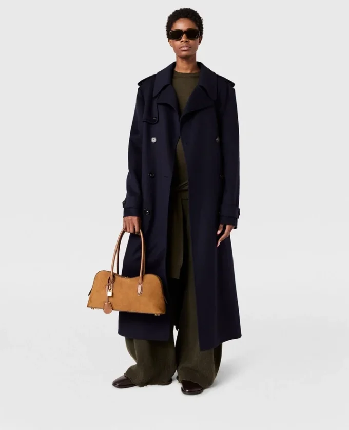 Double-Breasted Belted Trench Coat Double-Breasted Belted Trench Coat