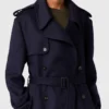 Double-Breasted Belted Trench Coat Double-Breasted Belted Trench Coat