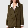 Double-Breasted Blazer Double-Breasted Blazer