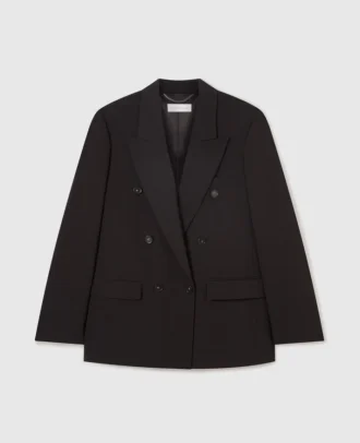 Double-Breasted Boyfriend Blazer