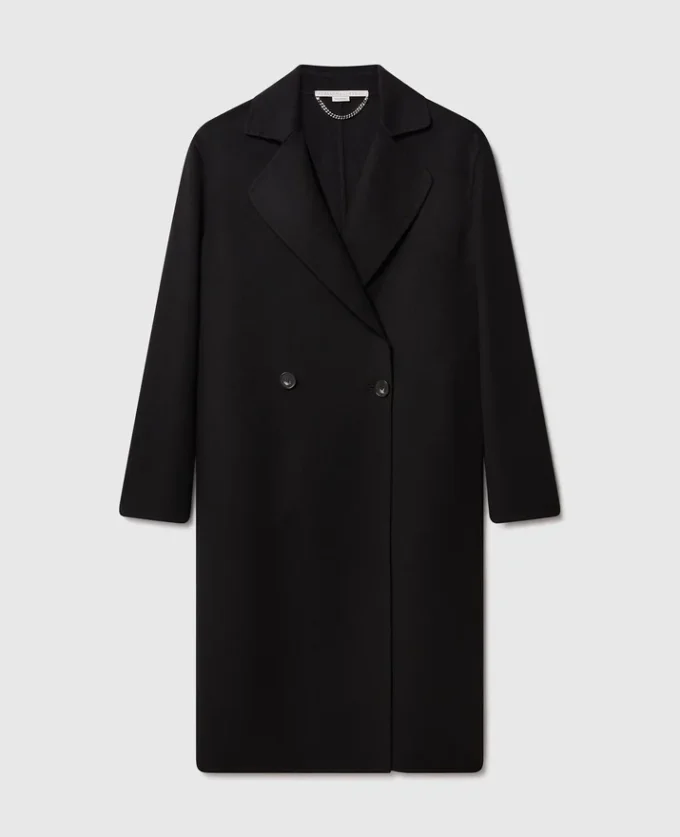 Double Breasted Longline Coat Double Breasted Longline Coat