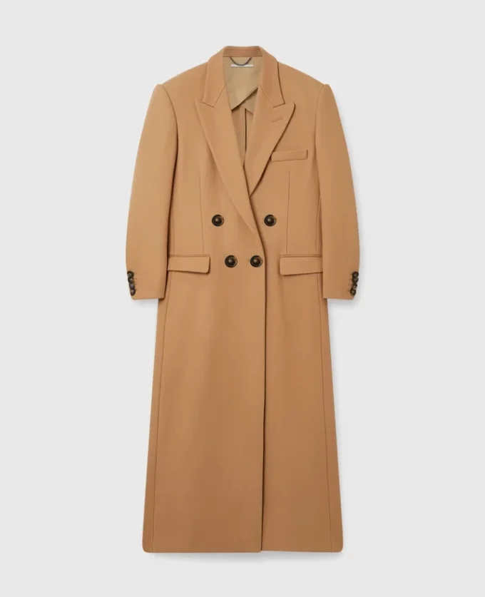 Double Breasted Longline Coat Double Breasted Longline Coat