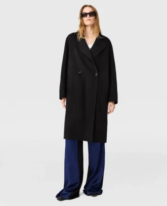 Double Breasted Longline Coat