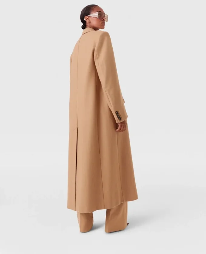 Double Breasted Longline Coat Double Breasted Longline Coat