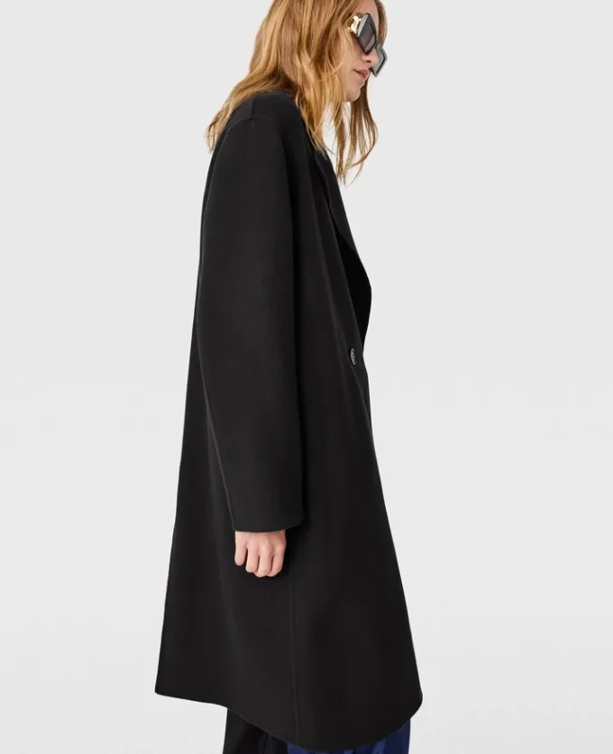 Double Breasted Longline Coat Double Breasted Longline Coat