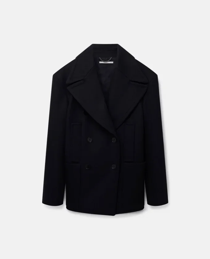 Double-Breasted Peacoat Double-Breasted Peacoat