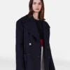 Double-Breasted Peacoat Double-Breasted Peacoat