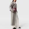 Double-Breasted Tweed Long Coat Double-Breasted Tweed Long Coat