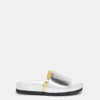 Double-Chromatic Slide-On Sandals Double-Chromatic Slide-On Sandals