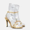 Double-Chromatic Sock-Effect Heeled Boots Double-Chromatic Sock-Effect Heeled Boots