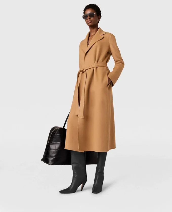 Double-Faced Belted Coat Double-Faced Belted Coat