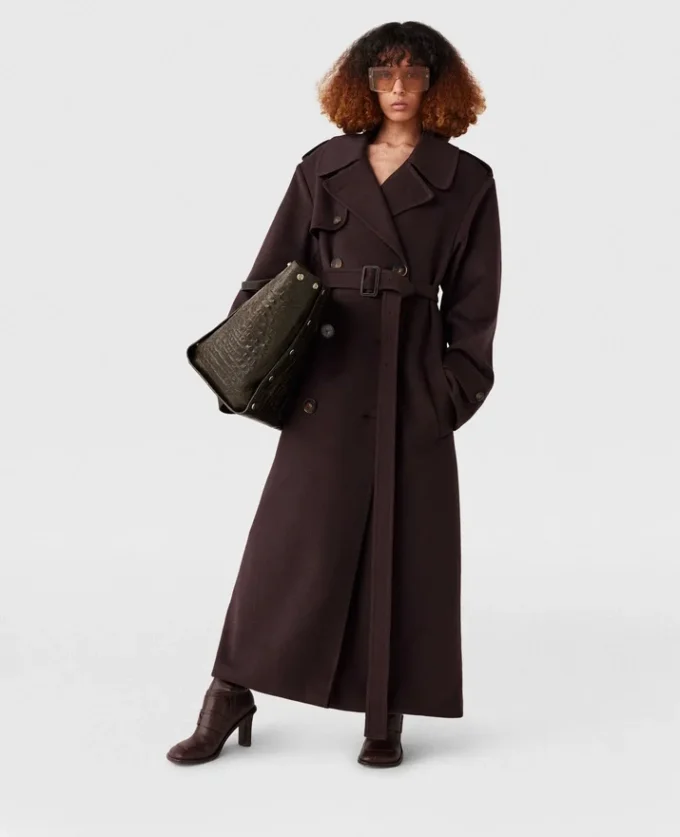 Double-Faced Belted Trench Coat Double-Faced Belted Trench Coat