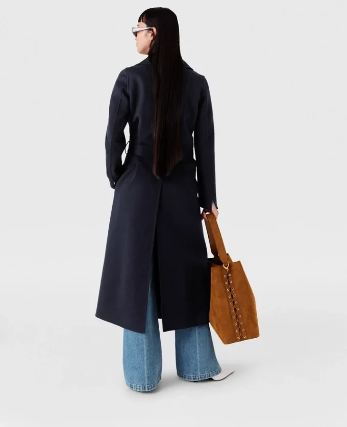 Double-Faced Belted Trench Coat Double-Faced Belted Trench Coat