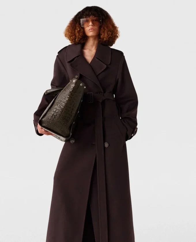 Double-Faced Belted Trench Coat Double-Faced Belted Trench Coat
