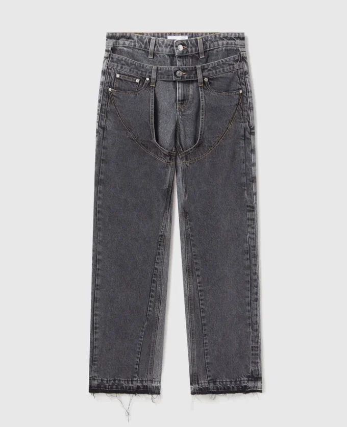 Double Waistband Chap Jeans Double Waistband Chap Jeans
