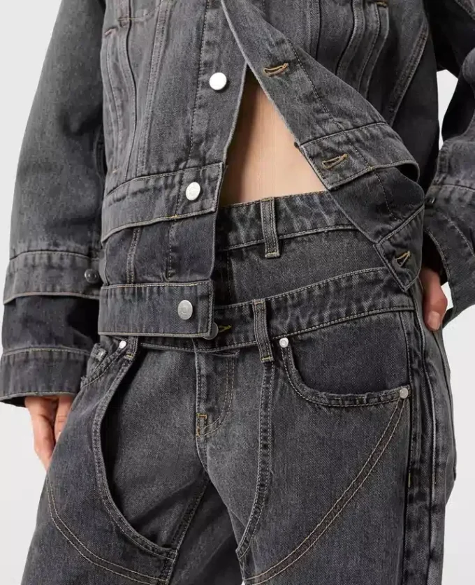 Double Waistband Chap Jeans Double Waistband Chap Jeans