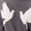 Dove Appliqué Crewneck Sweater Dove Appliqué Crewneck Sweater