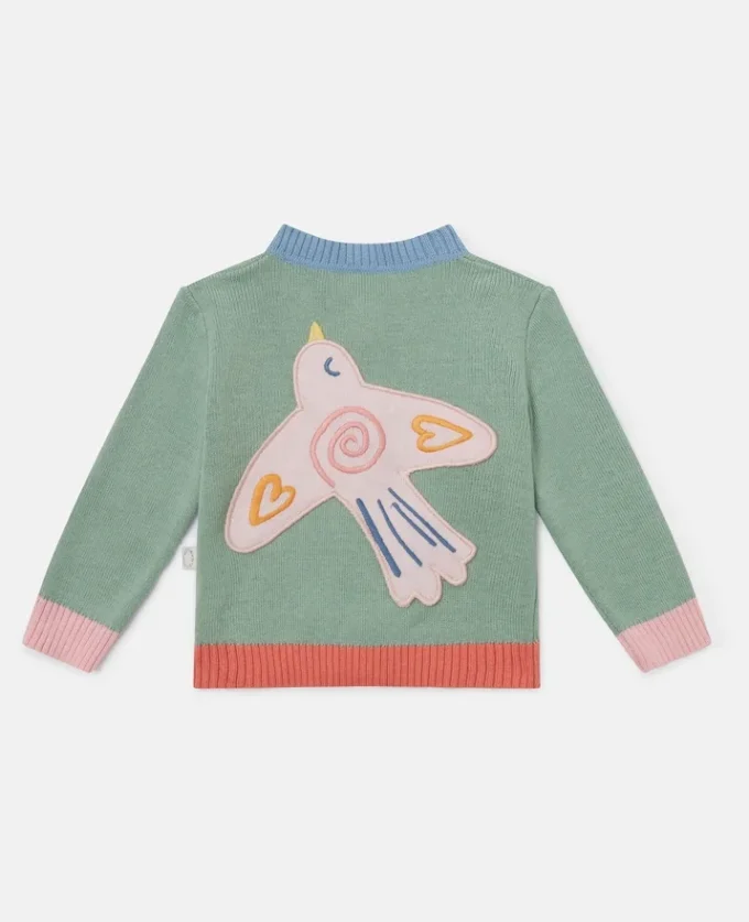 Dove Embroidered Cardigan Dove Embroidered Cardigan