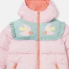 Dove Graphic Hooded Puffer Coat Dove Graphic Hooded Puffer Coat