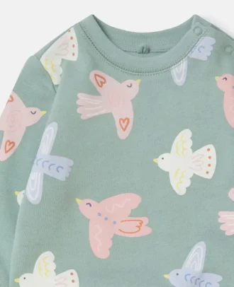 Dove Print Crewneck Sweatshirt