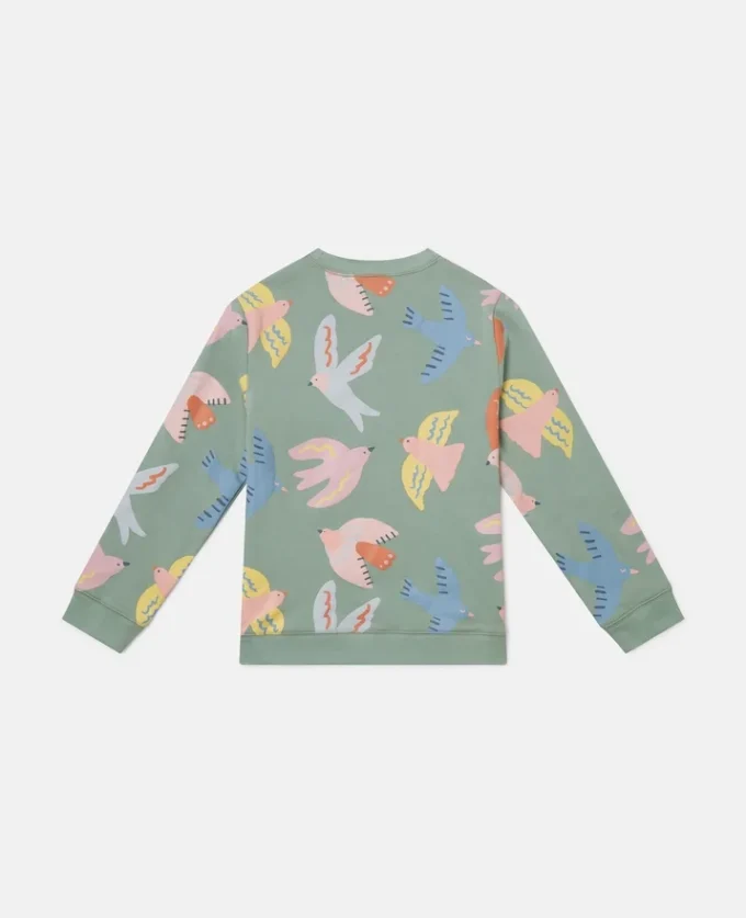 Dove Print Crewneck Sweatshirt Dove Print Crewneck Sweatshirt