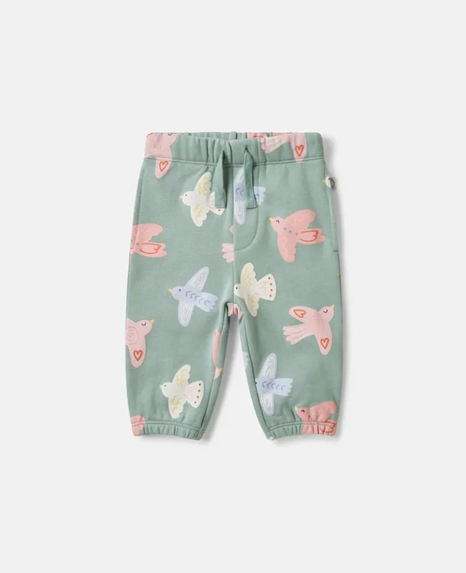 Dove Print Drawstring Sweatpants Dove Print Drawstring Sweatpants