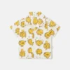 Drum Print Short-Sleeve Shirt Drum Print Short-Sleeve Shirt