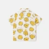Drum Print Short-Sleeve Shirt Drum Print Short-Sleeve Shirt