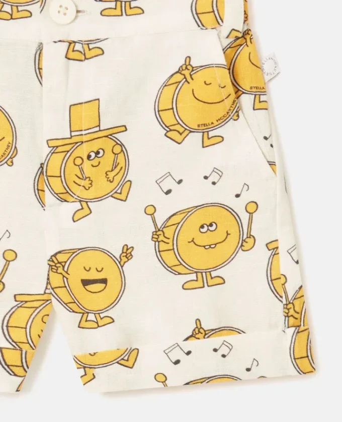 Drum Print Shorts Drum Print Shorts