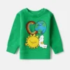 Earth Friends Graphic Crewneck Sweatshirt Earth Friends Graphic Crewneck Sweatshirt