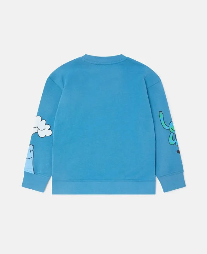 Earth Friends Graphic Crewneck Sweatshirt Earth Friends Graphic Crewneck Sweatshirt